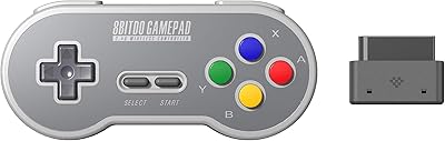8BITDO SN30 2.4G wireless game controller for original SNES/SFC system (SF edition) - Super NES.. Shop smart with DIAYTAR NIGERIA, offering a vast product range delivered to your doorstep within a week.