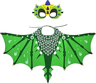 Dinosaur Costume Tricratops for children Airol Home - Dragon Wings for children Tricratops Festival disguise for girls.. DIAYTAR NIGERIA delivers affordability and convenience to your doorstep within 8 days of purchase.