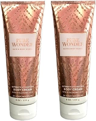 Bath & Body Works Gift Box 2 pieces of pure Wonder body cream for women, 8 oz (pure Wonder).. DIAYTAR NIGERIA: Revolutionizing accessibility to quality products at budget-friendly prices across Nigeria.