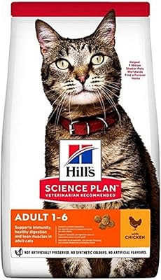 Hill's Science Plan Food for Adult Cat Chicken, 3 kg.. DIAYTAR NIGERIA delivers affordability and convenience with every purchase, shipped within the week.