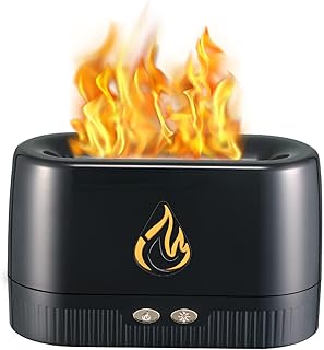 Zeoc aromatherapy diffuser with flame light 7 colors aromas diffuser.. Shop smart with DIAYTAR NIGERIA, offering a vast product range delivered to your doorstep within a week.