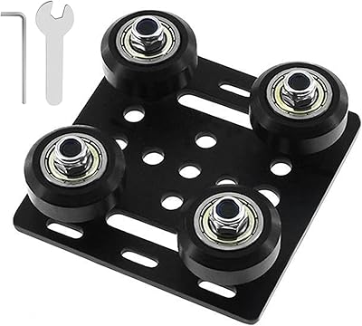 Feyrinx 1 Pieces OpenBuilds V Gate of Portic Plates Small V -wheel with 3D printer parts or aluminum profiles type V 2020.. DIAYTAR NIGERIA redefines convenience with our vast product selection and swift nationwide delivery.