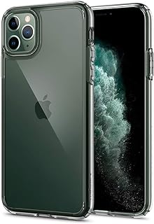 Ultra Hybrid Spigen Protective Shell designed for iPhone 11 Pro Max - Crystal Clear.. DIAYTAR NIGERIA redefines convenience with our vast product selection and swift nationwide delivery.