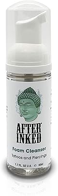Foaming cleaner for care after tattooing and drilling - Solid cleaning soap for tattoos, body modifications and piercings, including foaming bottle for ears, nose and belly, 1.7 oz.. Discover the convenience of DIAYTAR NIGERIA's vast e-commerce platform with delivery in just 5-8 days.