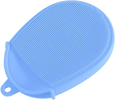 I-BAMA Silicone Bath Brush for children, comfortable and soft exfoliating for shampoo, scrub, massage and descaler (Bathgel-Bl).. Transform how you shop with DIAYTAR NIGERIA's vast selection and budget-friendly delivery options.