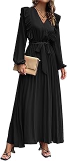 Long pleated dress for women vi vs short sleeves in.. Thousands of items at your fingertips — DIAYTAR Nigeria makes it happen.