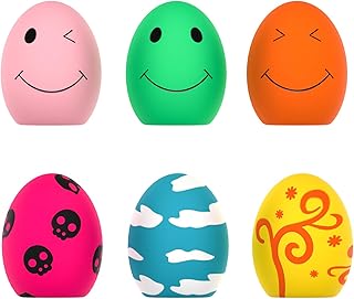 Dog toy for dog, 6 bouncing latex egg balls with sound source for puppies, small dogs, flexible rubber sound toys for interactive recovery game.. Your digital shopping companion, DIAYTAR NIGERIA offers exceptional value with delivery in less than 8 days.