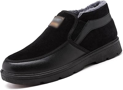 Obumi Boots For Men Warm Fashion Warning Snow Buns Waterproof for Men Mixed Color Boots Winter Plate For Men (Color: Black, Size: 43).. Browse endless categories on DIAYTAR Nigeria — your items delivered in just days.