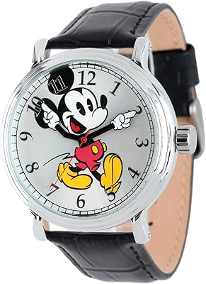 Vintage Disney Mickey Mouse Vintage Quartz watch for articulated needles adults.. Transform your shopping experience with DIAYTAR NIGERIA's vast product selection delivered at unbeatable prices.