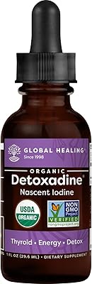 Distotidine solution of the Global Healing Center, supplement of liquid iodine, drops of thyroid support 1950 mcg, without GMOs, vegan, 200 portions, 6 -month supply (297 ml).. DIAYTAR NIGERIA combines extensive product options with budget-friendly prices, delivered in 5-8 days.