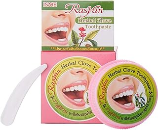 Herbs toothpaste with clove and limestone nails to whiten the teeth with a refreshing odor of Rasayan.. Your trusted marketplace, DIAYTAR NIGERIA offers comprehensive selection with budget-friendly delivery.