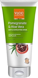 VLC Soft exfoliating scrub with pomegranate and aloe vera 150 ml, white, 1 pack.. DIAYTAR NIGERIA: Your affordable gateway to thousands of products delivered within a week.