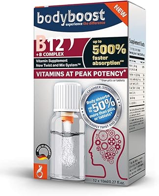 Vitamin complexes B+ B body Body Boost, with 8 B vitamins, cranberries, 12 units.. DIAYTAR NIGERIA revolutionizes online shopping with competitive prices and reliable 5-8 day delivery.