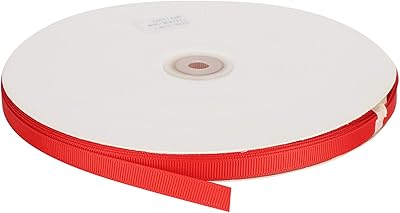 Satin ribbon, satin ribbon rolls, 100 meters for crafts, weddings, sewing (red).. DIAYTAR NIGERIA: Your trusted partner for affordable online shopping with reliable delivery timeframes.