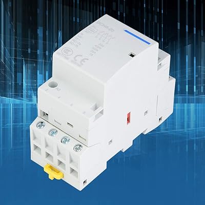 AC 4P 4P 4P 4V, 20A 24V 220V/230V contactor, Domestic contactor DIN support 50/60Hz (24V), connector.. Everything you want, delivered fast — DIAYTAR Nigeria does it better.