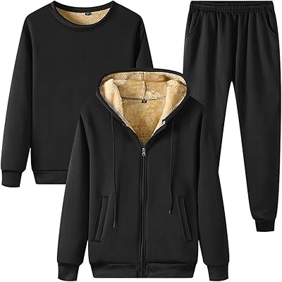 Winter fleece supervision jacket for men + sweatshirt + hot tracksuit pants for men, fitted cutting, relaxed thick hooded tracksuit set.. DIAYTAR NIGERIA: Revolutionizing accessibility to quality products at budget-friendly prices across Nigeria.