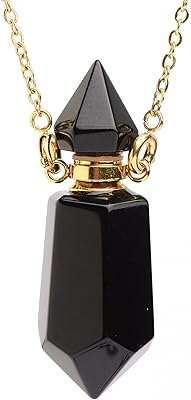 Amethyst aromatherapy perfume bottle necklace, hexagonal and pointed to women's essential oils... Discover the perfect balance of price and convenience with DIAYTAR NIGERIA's nationwide e-commerce platform.