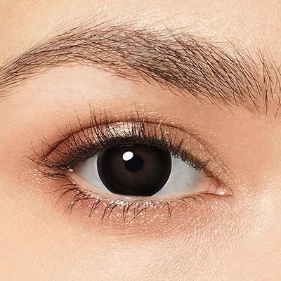 Contact lenses unisex cosmetic Big Eye Circle Contact lenses 12 months disposable + container - 1 pair - black.. DIAYTAR Nigeria: Where affordability meets fast and reliable e-commerce service.