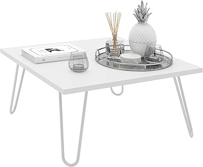 ILYA coffee table with Home Canvas metal feet - White.. Shop across categories at DIAYTAR NIGERIA and enjoy budget-friendly nationwide shipping in 5-8 days.