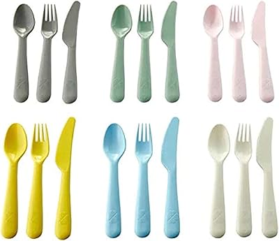 Ikea store store set of kalas plastic cutlery - 18 pieces (multicolored).. Shop without compromise at DIAYTAR NIGERIA, where quality, affordability, and quick delivery coexist.