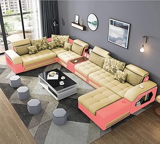 Set of modern sofas for luxury luxury living room with modern design