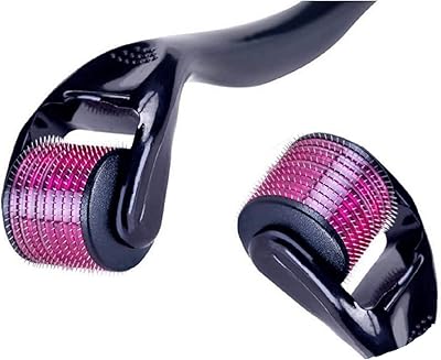 Microneedling Derma Roller Kit for Face, Body and Hair, 540 Titanium Micro -Aiguilles - Skin Care - Derma Roller tool for men and women (0.25 mm).. DIAYTAR NIGERIA: Transforming online retail with affordable prices and consistent 5-8 day nationwide delivery.