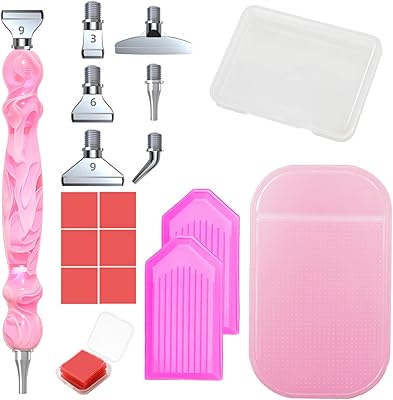 Set of 16 paint of diamond paint, Diamond paint pen in hand done by hand with non -slip metal drilling point and sticky clay painting, for crafts.. Nigeria's most loved e-commerce platform delivers affordable shopping solutions to your doorstep.