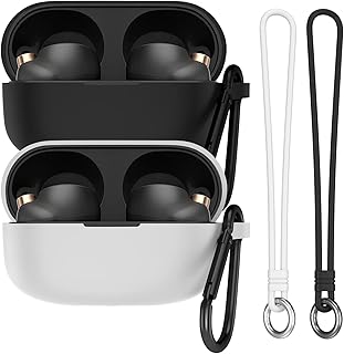 Kastwave Cover for Sony WF-1000XM4 helmet with carabiner and silicone strap, complete protection against shocks, shifts and fingerprints, 2 (black + white).. From tech gadgets to groceries, DIAYTAR Nigeria is your all-in-one online store. And the best part? Delivery happens fast — between 5 to 8 days.