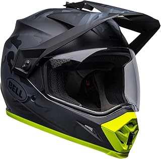 Bell MIPS MX -9 adventure headset (matt black camouflage/high visibility - size m).. DIAYTAR NIGERIA: Making online retail accessible to all with affordable nationwide shipping.