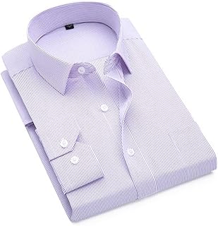 Formal striped shirts with long sleeves for men, without ironing, size S to 8xl, slim cut, United Color.. Everyday deals, every category — only on DIAYTAR Nigeria.