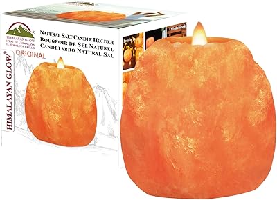 Himalaya -handed Himalayan salt candlestick, excellent interior decoration article like a night light.. DIAYTAR NIGERIA: Connecting Nigerians with affordable products delivered promptly nationwide.