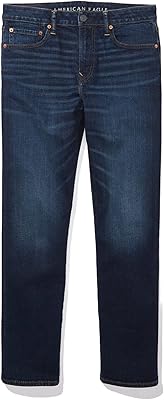 Jeans straight cut American eagle original for flex air men.. Shop with confidence on DIAYTAR Nigeria — quality products and timely delivery.
