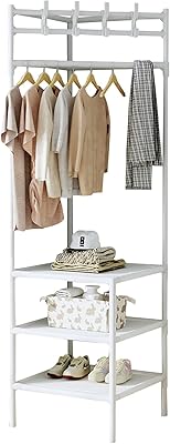 Carrying with robust and modern clothing with 3 storage shelves for the house, the entrance, the corridor, the bedroom and the office (style 2).. Shop with confidence on DIAYTAR Nigeria — quality products and timely delivery.