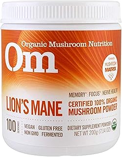 OM organic mushroom powder, lion mane, 7.14 oz (200 g).. Shop for everything you need at DIAYTAR NIGERIA, with budget-friendly prices and quick delivery.