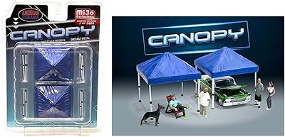 American Diorama Umbrella (blue) Motor model in metal molded under pressure 1:64 AD-76517MJ, for all cars and dioramas molded under pressure 1:64.. DIAYTAR NIGERIA: Your trusted e-commerce partner with extensive product choices and affordable delivery.
