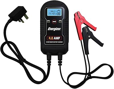 Energizer car battery charger 9 steps 4 A.. Experience the power of choice with DIAYTAR NIGERIA's extensive catalog and reliable delivery service.
