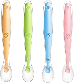 Baby spoon, baby spoon in silicone with soft board without BPA for the supply and weaning of babies, safety tablespoon for babies and toddlers (pack of 4).. Shop the smart way with DIAYTAR NIGERIA's extensive selection and budget-friendly nationwide delivery.