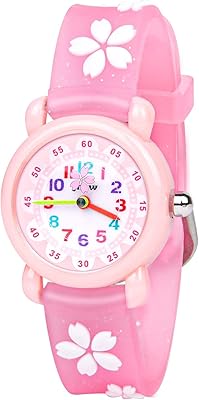 Children's watch Waterproof Watches for girls with a nice 3D animated drawing and bracelet.. Shop smart and save with DIAYTAR NIGERIA's extensive product range and 5-8 day delivery guarantee.