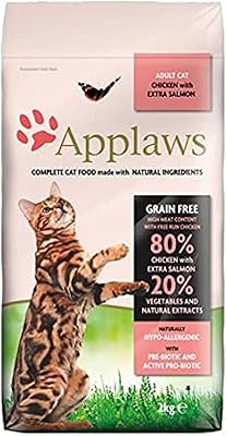Applausenourrite dry for adult cats with chicken and salmon 2 kg.. DIAYTAR NIGERIA: Where shopping meets satisfaction with affordable prices and prompt delivery services.
