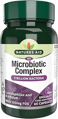 Probiotic Nature's AID 60 capsules complex.. DIAYTAR NIGERIA: Where every purchase is affordable and delivery is always within a week.