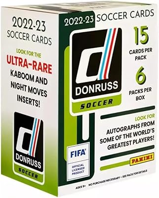 Donruss Football Panini Blaster Box 2022-23 - 90 collecting cards - Find Lionel Messi!.. DIAYTAR NIGERIA connects you with endless possibilities through our affordable e-commerce platform.