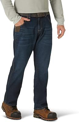 Denim work pants with five pockets slim wrangler riggs for men.. Explore limitless products on DIAYTAR Nigeria — at the lowest prices.