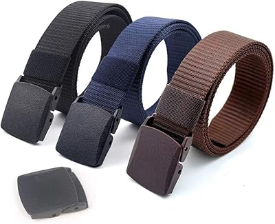 3 pieces of belt in nylon fabric with plastic loop, adjustable belt for travel, generic.. Elevate your shopping experience with DIAYTAR NIGERIA's vast catalog and budget-friendly options.