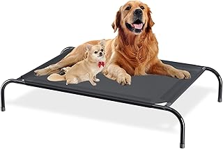 Completed bed for dog Vibe Fire Home, raised bed for large, medium and small dogs, Laptable bed cooled for interior and exterior with breathable mesh, durable frame (size L).. Forget the long lines — DIAYTAR Nigeria is always open for shopping.