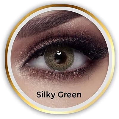 Bella Elite original unisex contact lenses, disposable 3 months (silky green).. Nigeria's favorite online shopping platform, DIAYTAR offers unbeatable prices and delivery within a week.