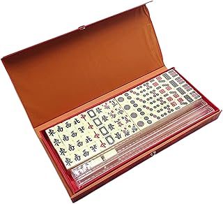 Set of Mini Mahjong, traditional Chinese Mahjong set Richi with 144 Mahjong symbols, Travel Mahjong set, Chinese strategy game, classic board games, 201410 mm paper format.. DIAYTAR NIGERIA: Where shopping is easy, prices are low, and delivery is just days away.