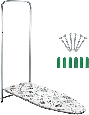 Dewey ironing board for wall and door 14 "x 38" with heat resistant cover.. Why waste time in traffic when you can shop online at DIAYTAR Nigeria? Enjoy convenience, unbeatable prices, and prompt delivery anywhere in Nigeria.
