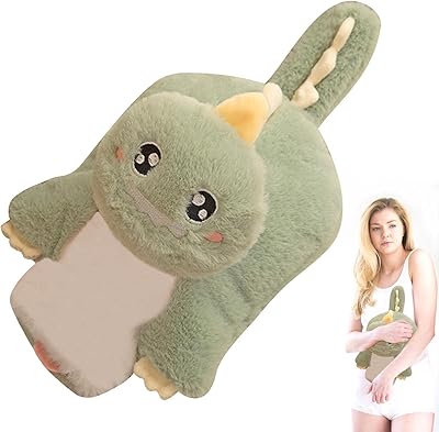 Hot water bag - Removable hot water pack, rubber hot water bottle with a pretty plush cover for the hands and belly.. DIAYTAR NIGERIA brings the joy of affordable shopping to your fingertips with delivery in less than 8 days.