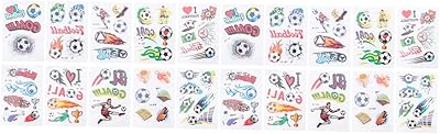AbaDUM 20 Leaves of football tattooing stickers, body stickers, cartoon stickers for children, tattoo stickers for water bottles, sports themed celebrations, sports tattoo stickers, tattoo stickers.. DIAYTAR NIGERIA: Bringing quality products to your doorstep at prices that won't break the bank.