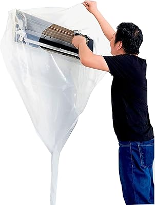 Waterproof cleaning cover for air conditioning, dust protection bag, set of washing bags for wall air conditioning, domestic cleaning tools.. DIAYTAR NIGERIA makes quality accessible with low prices and reliable 5-8 day nationwide delivery.